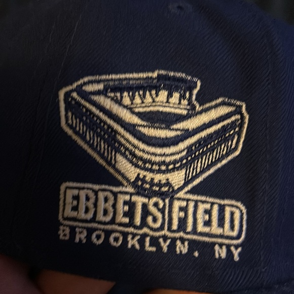Size 7 3/8 Brooklyn Dodgers new era fitted hat - Picture 3 of 6